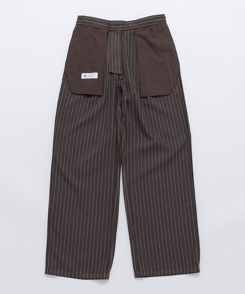 City Ambient Products(シティアンビエントプロダクツ)の「City Ambient Products: 2タック ワイド スラックス(その他パンツ・メンズ・チャコールグレー/ブラウン/ブラック/ベージュ系・LARGE/MEDIUM/SMALL)」の6枚目の写真