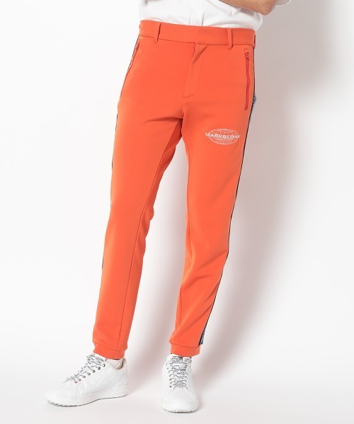 MARK & LONA(マークアンドロナ)の「FER Star Stripe Jogger | MEN(その他パンツ・メンズ・オレンジ/オフホワイト/ブラック・44/50/46/48)」の1枚目の写真