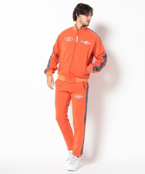 MARK & LONA(マークアンドロナ)の「FER Star Stripe Jogger | MEN(その他パンツ・メンズ・オレンジ/オフホワイト/ブラック・44/50/46/48)」の16枚目の写真