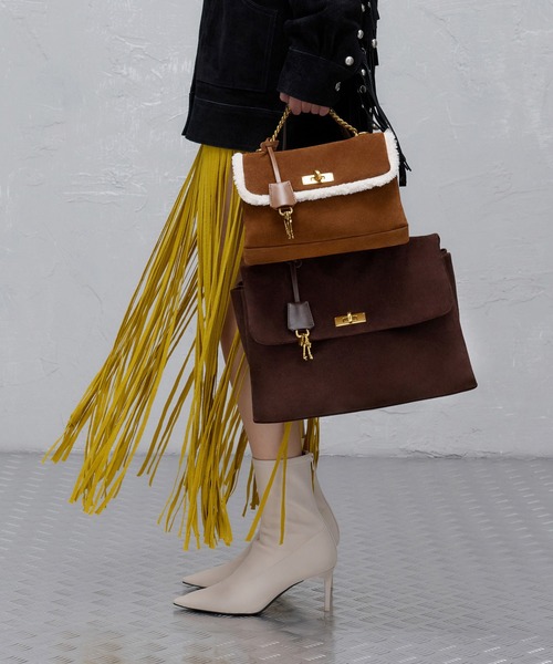 Kerry ケリー トップハンドルサッチェルバッグ（ショルダー