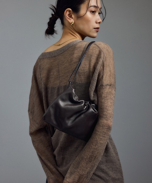 NOTHING WRITTEN（ナッシングリトゥン）の「NOTHING WRITTEN_NELLA STRAP BAG（ハンドバッグ・レディース・ブラウン系その他・FREE）」の2枚目の写真