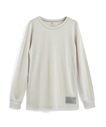 TAION（タイオン）の「【TAION(タイオン)】〈ウィメンズ〉メリノウール アンダーウェア ロングスリーブ Tシャツ（インナーウェア/肌着）」