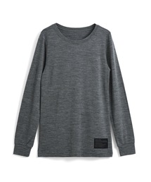 TAION（タイオン）の「【TAION(タイオン)】〈ウィメンズ〉メリノウール アンダーウェア ロングスリーブ Tシャツ（インナーウェア/肌着）」