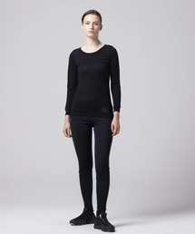 TAION（タイオン）の「【TAION(タイオン)】〈ウィメンズ〉メリノウール アンダーウェア ロングスリーブ Tシャツ（インナーウェア/肌着）」