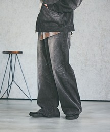 BAYFLOW | [セットアップ可]イージーワイドデニムパンツ(デニムパンツ)