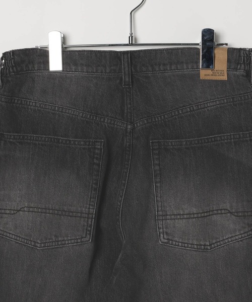 BAYFLOW（ベイフロー）の「[セットアップ可]イージーワイドデニムパンツ（デニムパンツ・メンズ・ブラック・MEDIUM/LARGE）」の11枚目の写真