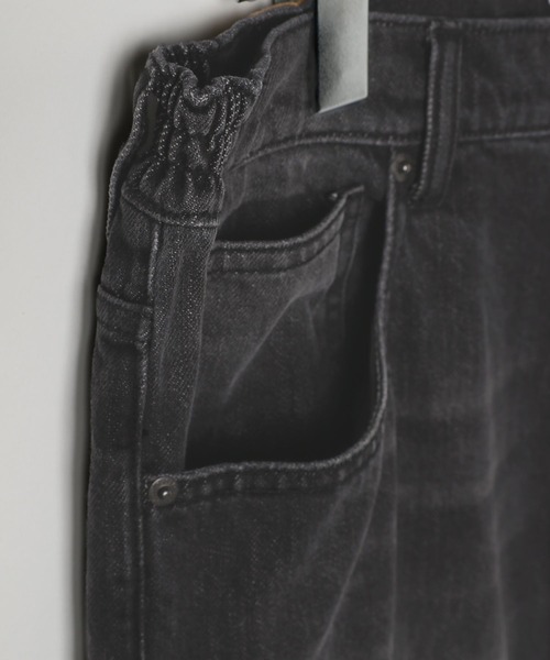 BAYFLOW（ベイフロー）の「[セットアップ可]イージーワイドデニムパンツ（デニムパンツ・メンズ・ブラック・MEDIUM/LARGE）」の12枚目の写真