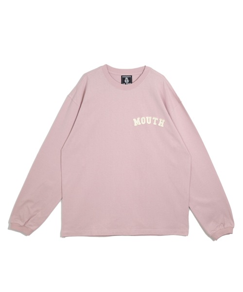 NISHIMOTO IS THE MOUTH(ニシモト イズ ザ マウス)の「L/S TEE | NISHIMOTO IS THE MOUTH(Tシャツ/カットソー・メンズ・スモークピンク/ブラック/ホワイト・MEDIUM/LARGE/X-LARGE)」の2枚目の写真