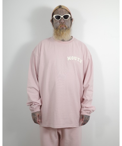 NISHIMOTO IS THE MOUTH(ニシモト イズ ザ マウス)の「L/S TEE | NISHIMOTO IS THE MOUTH(Tシャツ/カットソー・メンズ・スモークピンク/ブラック/ホワイト・MEDIUM/LARGE/X-LARGE)」の21枚目の写真