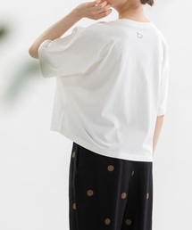 Clocheラミー布帛Tシャツ