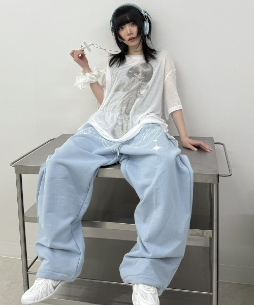 Never mind the XU / Chikashitsu+（ネバーマインド ザ エックスユー / チカシツプラス）の「【Nerd out XU】jujika  / 【ナードアウトエックスユー】クロスチェーンネックレスシルバーネックレス（ネックレス・メンズ・ホワイト/ブラック・ONE SIZE）」の4枚目の写真