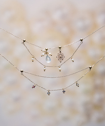 agete（アガット）の「【限定】K10スライドチャームブレスレット