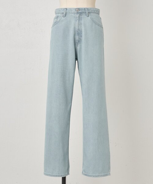 BEARDSLEY（ビアズリー）の「ドロストストレートデニム《FRIPIER》（デニムパンツ・レディース・インディゴブルー/サックスブルー・2/1/0）」の16枚目の写真