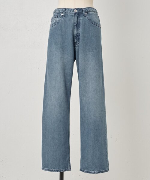 BEARDSLEY（ビアズリー）の「ドロストストレートデニム《FRIPIER》（デニムパンツ・レディース・インディゴブルー/サックスブルー・2/1/0）」の18枚目の写真