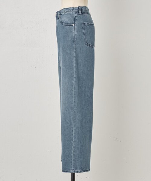 BEARDSLEY（ビアズリー）の「ドロストストレートデニム《FRIPIER》（デニムパンツ・レディース・インディゴブルー/サックスブルー・2/1/0）」の20枚目の写真