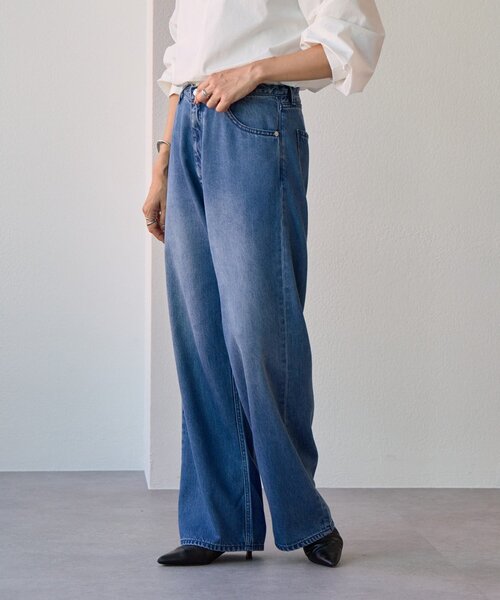 セール】ドロストストレートデニム《FRIPIER》（デニムパンツ