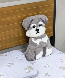 Bleu Bleuet（ブルーブルーエ）の「いぬもこもこダイカットクッション（クッション/クッションカバー）」
