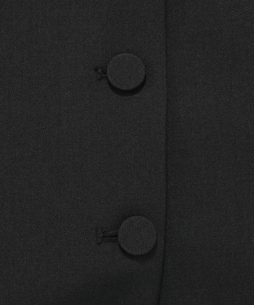 mysty woman（ミスティウーマン）の「クルーネックベスト　588893（ベスト・レディース・ブラック/ベージュ・FREE）」の20枚目の写真