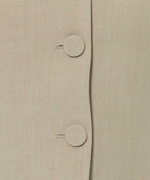 mysty woman（ミスティウーマン）の「クルーネックベスト　588893（ベスト・レディース・ブラック/ベージュ・FREE）」の22枚目の写真