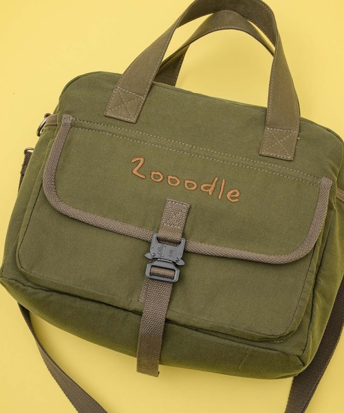 Zooodle(ズードル)の「Logo shoulder bag - ロゴショルダーバッグ -(トートバッグ・メンズ・ブラウン/カーキ・FREE)」の20枚目の写真