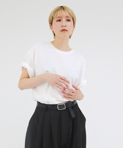 lit(リット)の「Tattoo Back Print TEE(Tシャツ/カットソー・レディース・ブラック/ワイン/ブルー/ライトカーキ・FREE)」の12枚目の写真