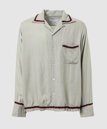 NOMA t.d. | Trim Embroidery Open Collar Shirt(シャツ/ブラウス)
