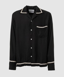 トップス NOMA t.d. NOMA t.d. シャツ t.d.(ノーマ ティーディー) Floral Mesh Zip