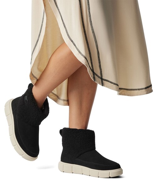 SOREL(ソレル)の「SOREL/ ソレルエクスプローラー3 スリッポンコージーウォータープルーフ /ソレル(ブーツ・レディース・ブラック/ブラウン・25.0cm/24.5cm/25.5cm/26.0cm/22.5cm/24.0cm/23.0cm/23.5cm)」の9枚目の写真