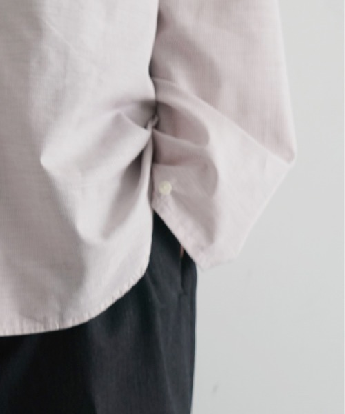 OLD FOLK HOUSE(オールドフォークハウス)の「OLD FOLK HOUSE Cotton & lyocell lounge shirt(シャツ/ブラウス・メンズ・ホワイト系その他・4)」の5枚目の写真
