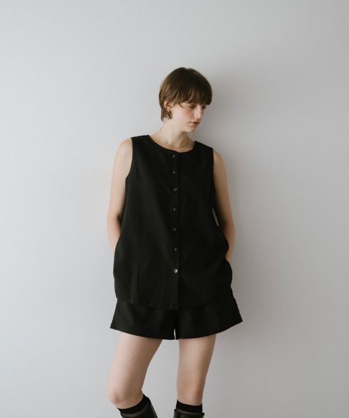 DRWCYS（ドロシーズ）の「2ピースジレライクショーパンセット（その他トップス・レディース・ブラック/グレー・FREE）」の4枚目の写真