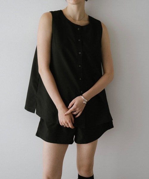 DRWCYS（ドロシーズ）の「2ピースジレライクショーパンセット（その他トップス・レディース・ブラック/グレー・FREE）」の10枚目の写真