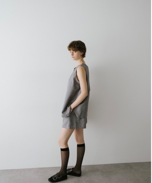 DRWCYS（ドロシーズ）の「2ピースジレライクショーパンセット（その他トップス・レディース・ブラック/グレー・FREE）」の15枚目の写真