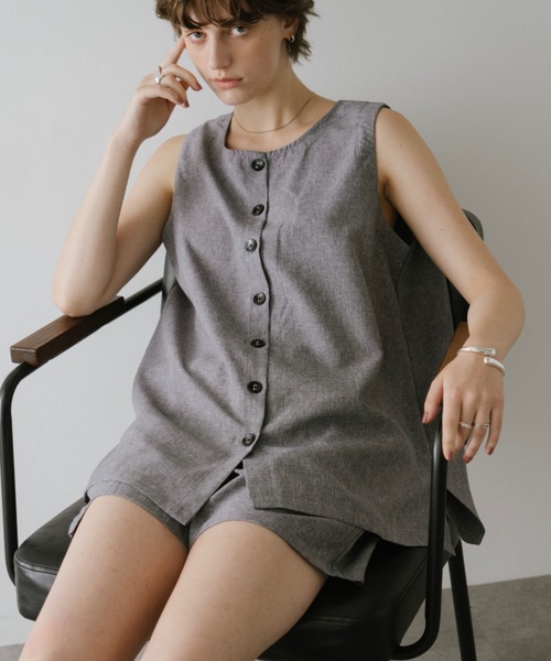 DRWCYS（ドロシーズ）の「2ピースジレライクショーパンセット（その他トップス・レディース・ブラック/グレー・FREE）」の22枚目の写真