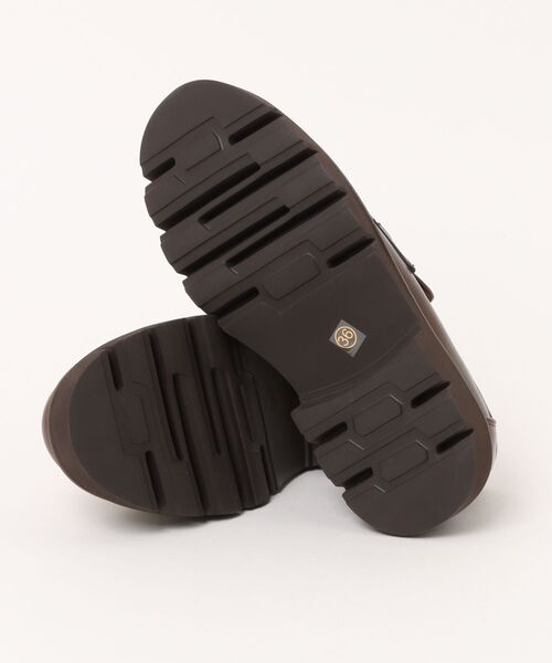 Bridget Birkin（ブリジットバーキン）の「【Bridget Birkin】ダブルステッチビットローファー(551670)（ローファー・レディース・ブラック/ダークブラウン・36/39/38/37）」の4枚目の写真