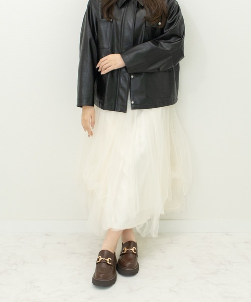 Bridget Birkin（ブリジットバーキン）の「【Bridget Birkin】ダブルステッチビットローファー(551670)（ローファー・レディース・ブラック/ダークブラウン・36/39/38/37）」の8枚目の写真