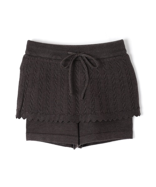 M DOLLY(エムドリー)の「cable knit mistera pants/ケーブルニットミステラパンツ(その他パンツ・レディース・アイボリー/グレー・FREE)」の16枚目の写真
