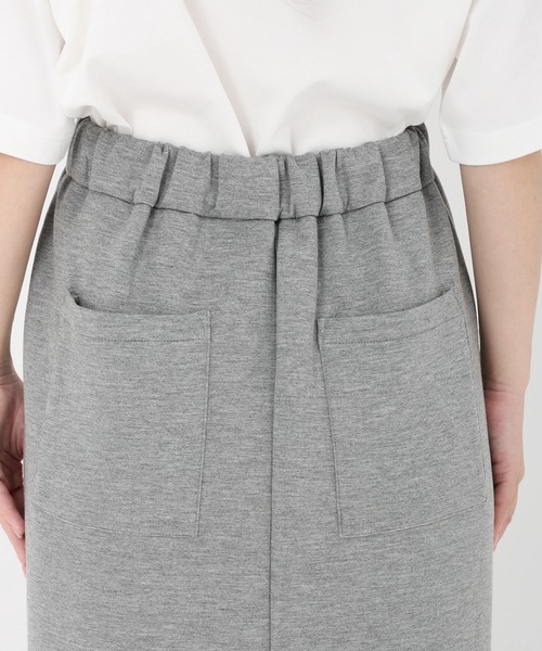 STRAWBERRY-FIELDS(ストロベリーフィールズ)の「ダンボールタイトスカート(スカート・レディース・グレー/ブラック・2)」の7枚目の写真