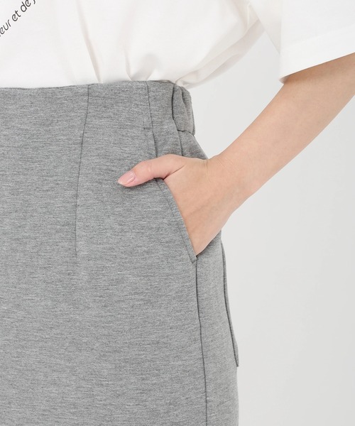 STRAWBERRY-FIELDS(ストロベリーフィールズ)の「ダンボールタイトスカート(スカート・レディース・グレー/ブラック・2)」の8枚目の写真