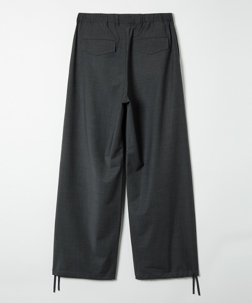 leinwande(ラインヴァンド)の「Baggy Easy Trousers(スラックス・レディース・グレー/グリーン・SMALL/MEDIUM)」の5枚目の写真