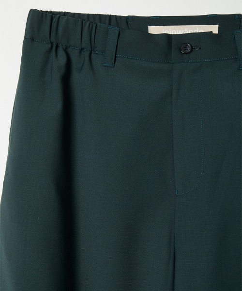 leinwande(ラインヴァンド)の「Baggy Easy Trousers(スラックス・レディース・グレー/グリーン・SMALL/MEDIUM)」の13枚目の写真