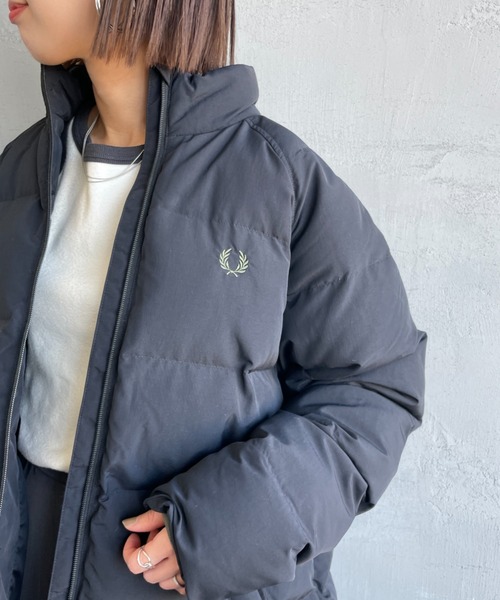 FRED PERRY/フレッドペリー] ワンポイントロゴ刺繍 ラグラン