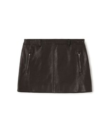 スカート（ブラック/黒色系・レザー・本革）ファッション通販 - ZOZOTOWN