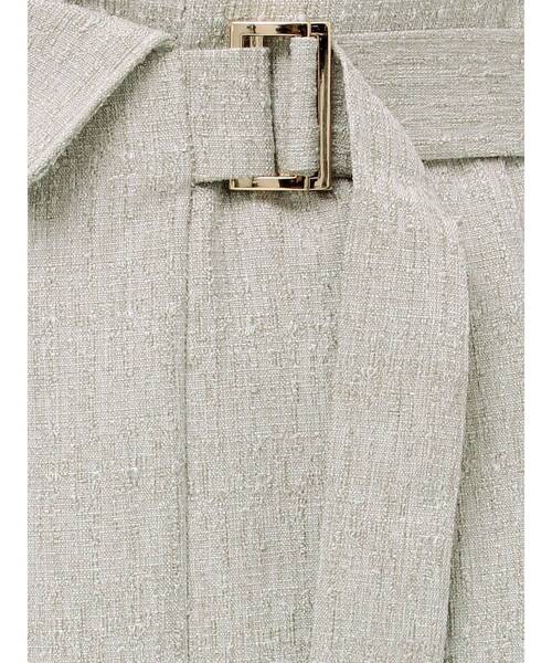 LAGUNAMOON（ラグナムーン）の「ネップツイードラペルマーメイドスカート（スカート・レディース・モカ/ライトグレー/カーキ・SMALL/MEDIUM）」の7枚目の写真