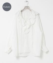 crinkle crinkle crinkle | 『別注』crinkle crinkle crinkle×URBAN RESEARCH　cotton ruffle blouse(シャツ/ブラウス)