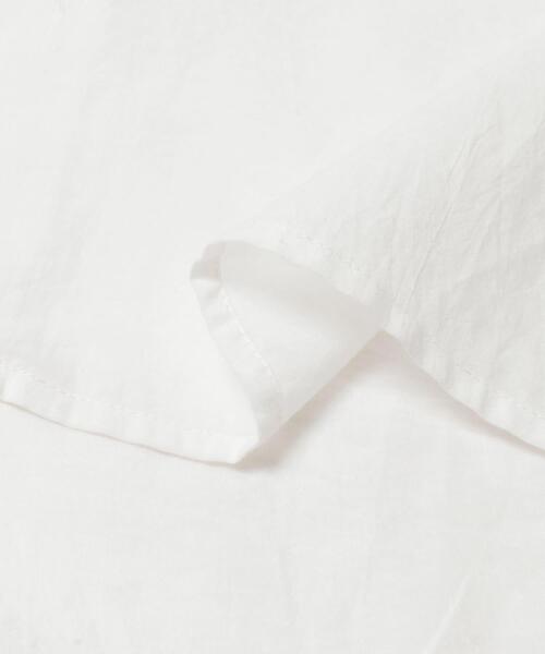 crinkle crinkle crinkle（クリンクルクリンクルクリンクル）の「『別注』crinkle crinkle crinkle×URBAN RESEARCH　cotton ruffle blouse（シャツ/ブラウス・レディース・ブラック/ホワイト・FREE）」の10枚目の写真