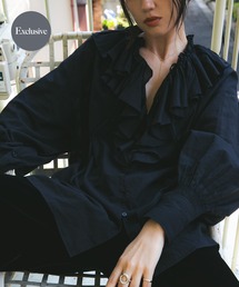 crinkle crinkle crinkle | 『別注』crinkle crinkle crin×URBAN RESEARCH　cotton ruffle blouse(シャツ/ブラウス)