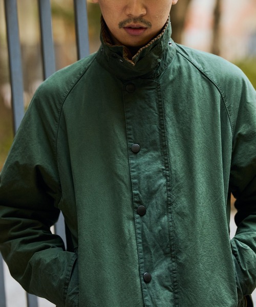 Barbour（バブアー）の「【別注】Barbour / BEAUFORT ウォッシュド ジャケット（ブルゾン・メンズ・オリーブ・40/38/36/34/42）」の14枚目の写真