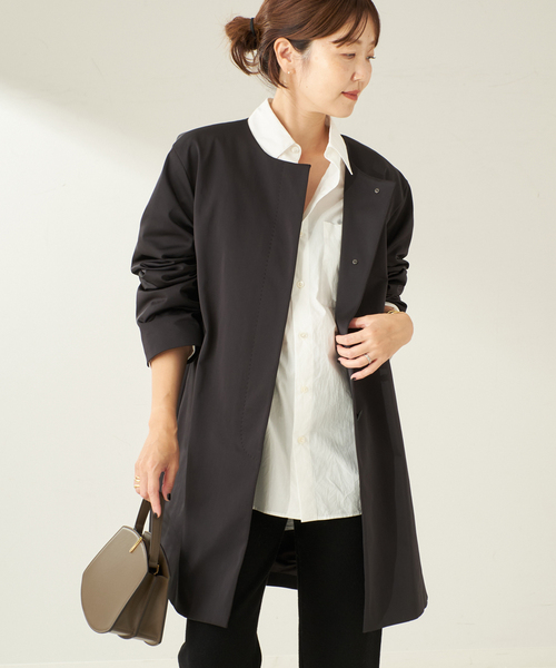 Plage(プラージュ) コート サイズ38 M レディース美品 - 黒 長袖/冬 