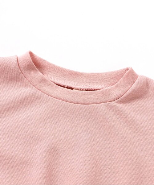 apres les cours（アプレレクール）の「【WEB限定】袖モチーフトレーナー/7days Style_ジュニア対応（スウェット・キッズ・アイボリー/ピンク/ブラック/サックスブルー/ラベンダー・80/90/100/110/120/130/140）」の6枚目の写真