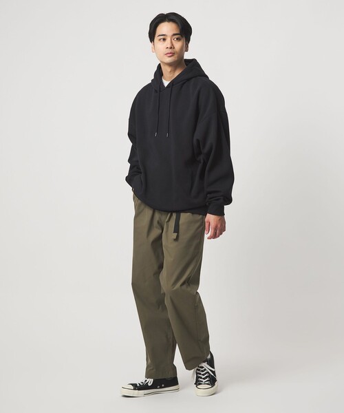 green label relaxing（グリーンレーベルリラクシング）の「【WEB限定】ポリエステル ツイル クイックベルト W3 イージーパンツ -ストレッチ-（その他パンツ・メンズ・ベージュ/オリーブ/ブラック・XL/L/M/S）」の6枚目の写真